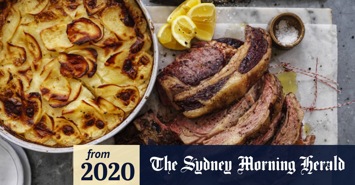 Neil Perry recipe slowroasted rib of beef with horseradish cream and